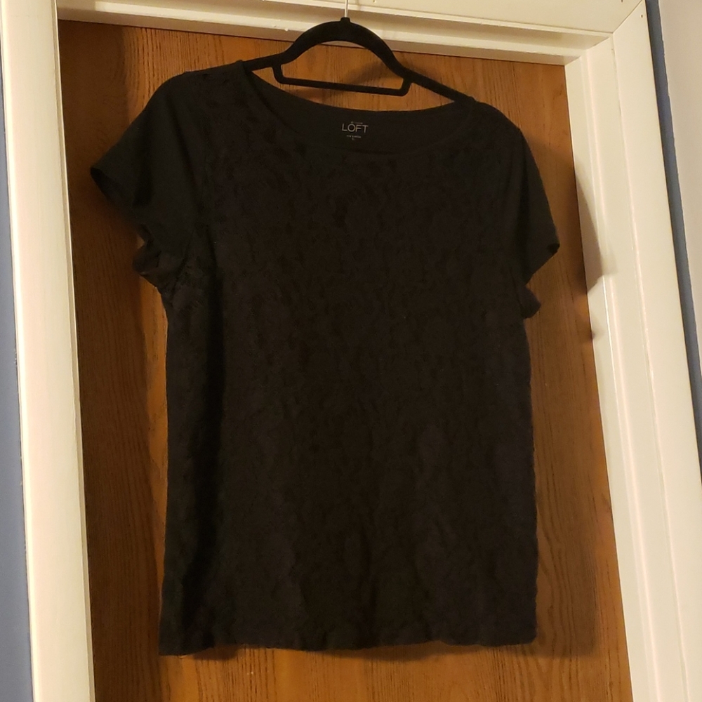 Ann Taylor Lace tshirt